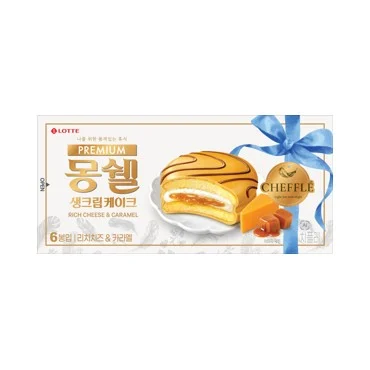 롯데)몽쉘치즈카라멜6입